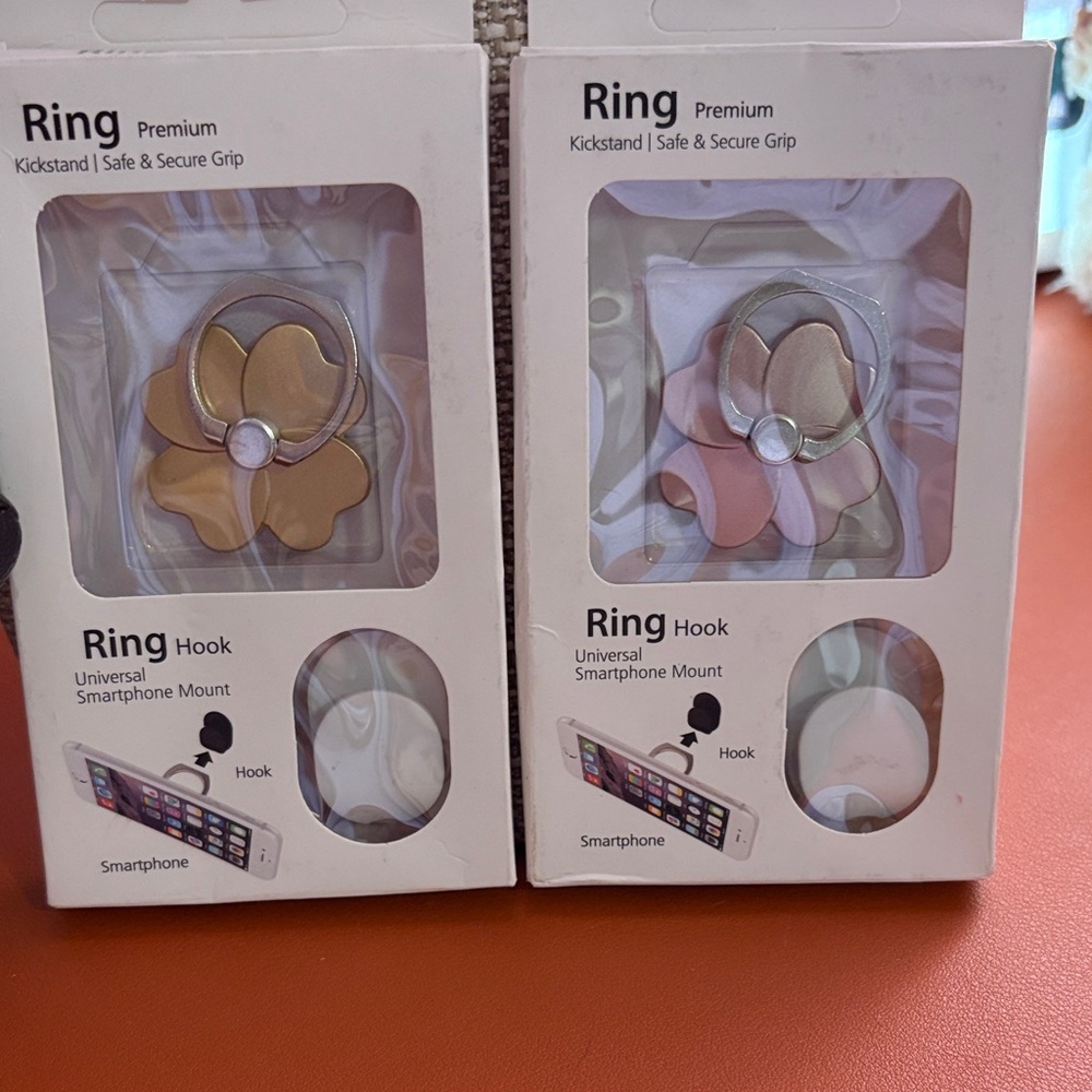 Ring Premium Smartphone Mount - Gold and Silver